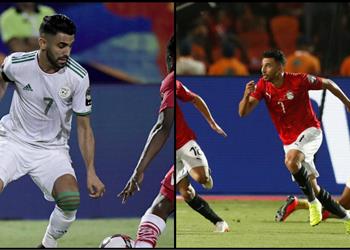 تريزيجيه ومحرز ضمن التشكيل الأمثل من هوسكورد للجولة الأولى بمجموعات أمم إفريقيا