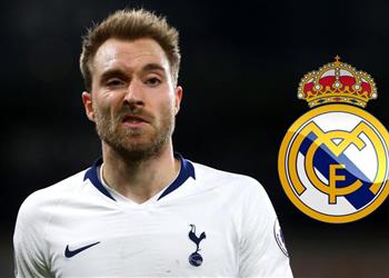 رئيس توتنهام يعرض إريكسن على ريال مدريد