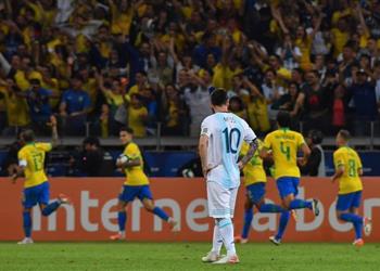 بالفيديو مآساة ميسي مستمرة البرازيل إلى نهائي كوبا أميركا بثنائية في الأرجنتين
