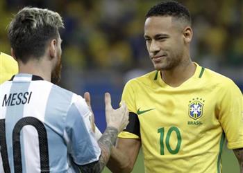 ميسي يلتقي بنيمار عقب مواجهة البرازيل والأرجنتين بكوبا أمريكا