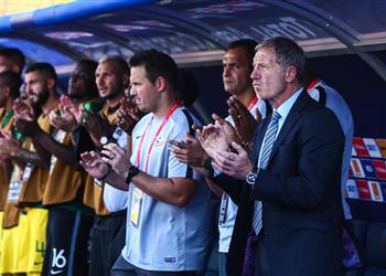 مدرب جنوب إفريقيا يتحدث عن خطورة ثلاثي منتخب مصر ويصرح نريد استغلال خوفهم من توديع أمم إفريقيا مبكر ا