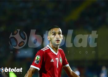 بالفيديو حكيم زياش يهدر ركلة جزاء في الوقت القاتل من مباراة المغرب وبنين بـ أمم إفريقيا