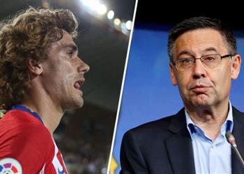 أتلتيكو مدريد لبرشلونة في بيان رسمي لم تحترمونا وننتظر انتظام جريزمان في التدريبات