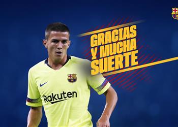 رسمي ا برشلونة ي علن رحيل مدافعه