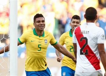 كاسيميرو لعب نهائي كوبا أمريكا حلم وعلينا احترام بيرو