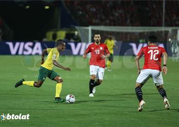 بالفيديو جنوب إفريقيا يصعق مرمى منتخب مصر بالهدف الأول