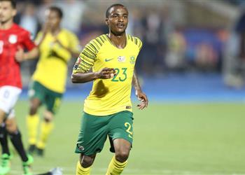 لاعب جنوب أفريقيا بعد التأهل لربع نهائي كأس الأمم ظننت أن هدفي أمام مصر لم ي حتسب