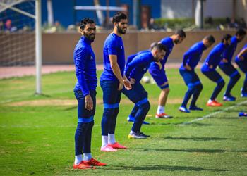 مران الأهلي تدريبات بدنية لثنائي الفريق ومشاركة أحمد الشيخ