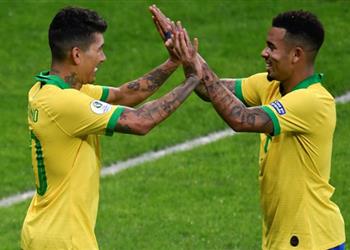 تشكيل البرازيل أمام بيرو في نهائي كوبا أمريكا خيسوس وفيرمينو يقودان الهجوم