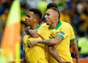 فيديو البرازيل تتقدم مجدد ا أمام بيرو في نهائي كوبا أمريكا بهدف خيسوس