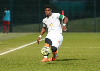 إصابة أورييه في مباراة مالي دون أن يلعب وشكوك حول لحاقه بمواجهة الجزائر