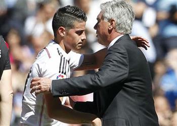 أنشيلوتي أتمنى التعاقد مع خاميس رودريجيز قريب ا