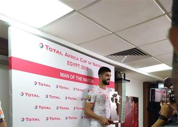 فرجاني ساسي يفوز بجائزة رجل مباراة تونس ومدغشقر