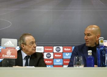 انقسام في ريال مدريد بين زيدان وبيريز بسبب نيمار