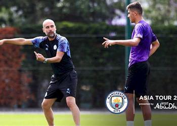 جوارديولا ي علن قائمة مانشستر سيتي لجولة آسيا الصيفية