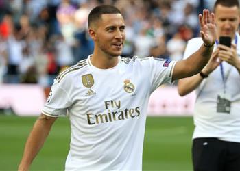 هازارد يختار رقمه مع ريال مدريد على خطى بيكهام وأساطير كرة السلة