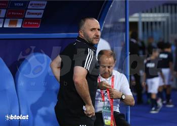 جمال بلماضي مازح ا فقدت شعري في مباريات الجزائر بـ أمم إفريقيا 2019