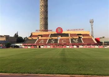 صور الأهلي يوضح آخر تطورات أرضية ملعب التتش