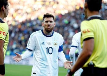 قد يتضمن اعتذار ا من اللاعب الاتحاد الأرجنتيني يقدم التماس ا ضد طرد ميسي في كوبا أمريكا