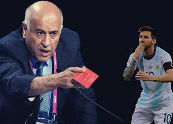 المحكمة الرياضية ترفض رفع الإيقاف عن رئيس الاتحاد الفلسطيني بعد هجومه على ميسي