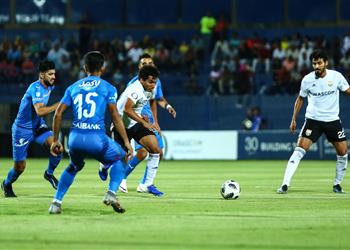 أحمد ياسر ريان يحرز هدف تعادل الجونة أمام الزمالك