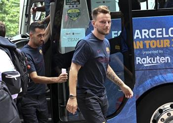 راكيتيتش مستقبلي محسوم في برشلونة ومررنا بلحظات صعبة بعد الهزيمة من روما وليفربول بدوري الأبطال