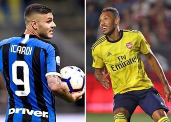 إنتر يرفض عرض آرسنال لضم إيكاردي مقابل أوباميانج