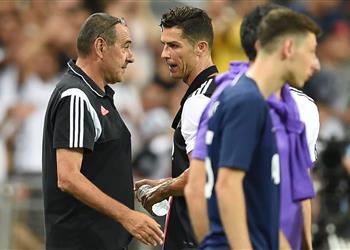 ساري يكشف نص حديثه مع كريستيانو رونالدو بعد تبديله أمام توتنهام