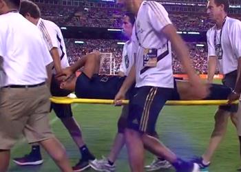 فيديو إصابة مروعة لأسينسيو بمباراة ريال مدريد وآرسنال