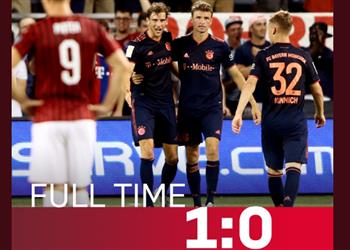 فيديو جورتيسكا يقود بايرن ميونخ للفوز على ميلان بالكأس الدولية للأبطال