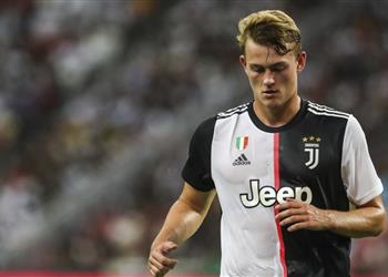 بالفيديو دي ليخت يسجل هدف بالخطأ في مرمى يوفنتوس بمباراة إنتر ميلان الودية