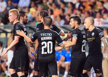 مانشستر سيتي يسحق كيتشي بسداسية في ثالث تجاربه الودية في آسيا