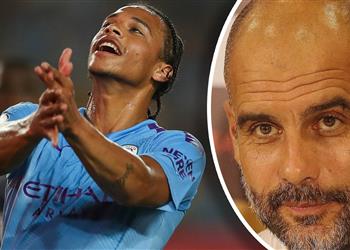 جوارديولا نريد بقاء ساني ولكن الأمر ليس في أيدينا