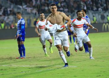 عمر السعيد يضيف الهدف الثالث لـ الزمالك أمام الإسماعيلي