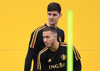 كورتوا أنا الرقم واحد في ريال مدريد وهازارد ليس كريستيانو رونالدو