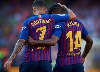 برشلونة ينفي إجراء مفاوضات مع بوروسيا دورتموند لبيع لاعبه البرازيلي