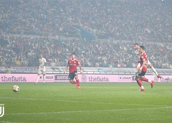 يوفنتوس يتعادل بصعوبة مع منتخب الدوري الكوري وديا في غياب كريستيانو رونالدو