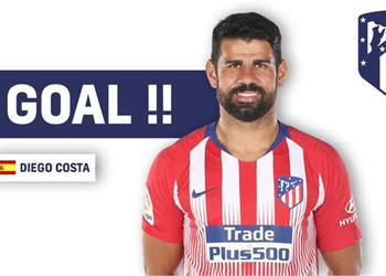 فيديو دييجو كوستا يسجل هدف التقدم لأتلتيكو أمام ريال مدريد في كأس الأبطال