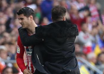 إصابة ألفارو موراتا ت عكر فوز أتلتيكو مدريد على ريال مدريد بكأس الأبطال