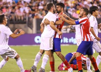 رغم طرده أمام ريال مدريد أتلتيكو مدريد يقدم التماس ا لمشاركة كوستا أمام يوفنتوس بكأس الأبطال