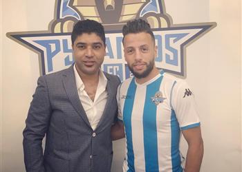 رسمي ا بيراميدز يتعاقد مع طارق طه