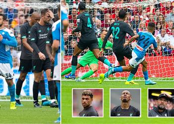 فيديو ليفربول يسقط بثلاثية أمام نابولي ودي ا