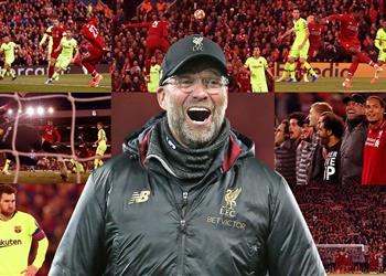 كلوب يستعيد ذكريات ريمونتادا ليفربول أمام برشلونة كلما تذكرت تلك اللحظة شعرت بالفخر