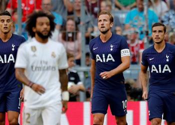 بالفيديو هاري كين يستغل خطأ مارسيلو ويقود توتنهام للفوز على ريال مدريد بكأس أودي