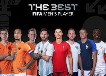 ذا بيست صوت لمحمد صلاح في جائزة أفضل لاعب في العالم 2019