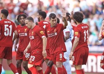 فيديو ليفربول يتقدم بهدفين أمام ليون في ثلاث دقائق