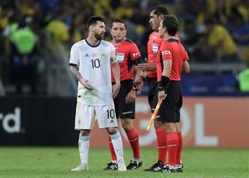 رسمي ا الكونميبول يعلن عقوبة ميسي بعد تصريحاته في كوبا أمريكا