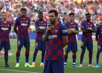 ميسي لجماهير برشلونة لست نادم ا على شيء سنقاتل على كل الألقاب في الموسم الجديد