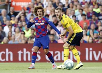 بالفيديو ريمونتادا ودية برشلونة يقلب تأخره بفوز بثنائية على آرسنال في كأس خوان جامبر