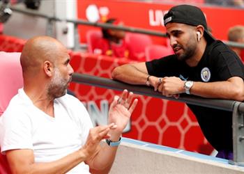 جوارديولا قررنا عدم المجازفة برياض محرز أمام ليفربول خوف ا من اختبار المنشطات